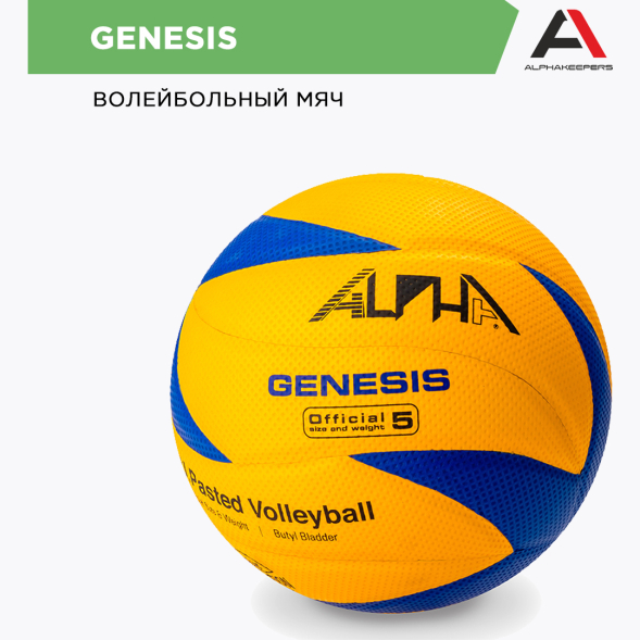 Мяч волейбольный ALPHAKEEPERS GENESIS