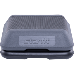 УЦЕНКА Степ-платформа STARFIT SP-401 40х40х30 см, 5-уровневая, квадратная, с обрезиненным покрытием