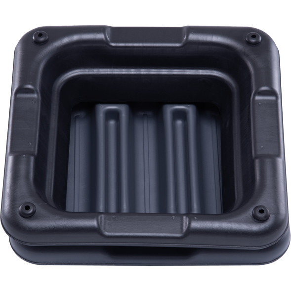 УЦЕНКА Степ-платформа STARFIT SP-401 40х40х30 см, 5-уровневая, квадратная, с обрезиненным покрытием