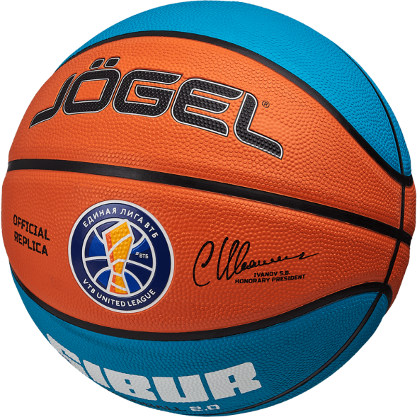 Мяч баскетбольный JÖGEL Training ECOBALL 2.0 Replica №5