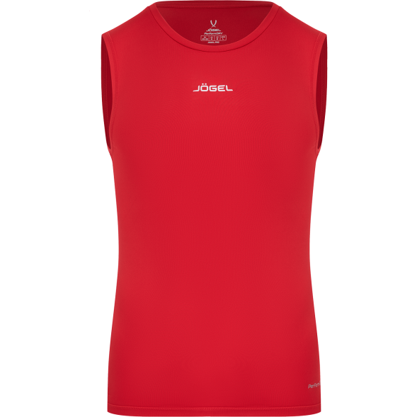 Майка компрессионная JÖGEL CAMP PerFormDRY Baselayer SL Tee, красный