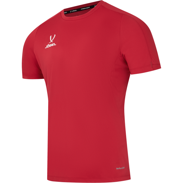 Футболка тренировочная JÖGEL PREMIER PerFormDRY Training Poly Tee, красный