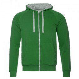 Толстовка мужская STAN с капюшоном на молнии футер без начёса