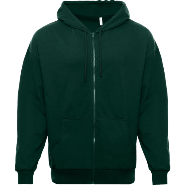 Толстовка STAN Oversize Zip с капюшоном футер без начёса 240, 99