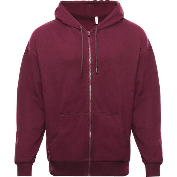 Толстовка STAN Oversize Zip с капюшоном футер без начёса 240, 99