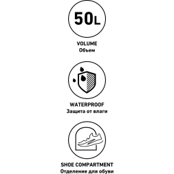 Сумка спортивная JÖGEL DIVISION Medium Bag, черный