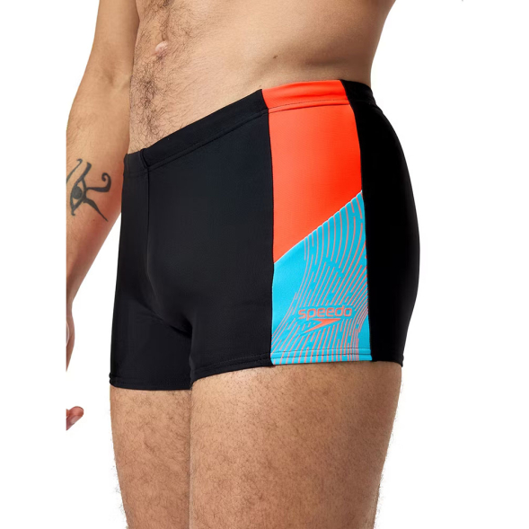 Плавки SPEEDO Hyperboom, 8-00300717514-7514, р.30 российский размер 46, полиэст, нейлон, эластан, черный