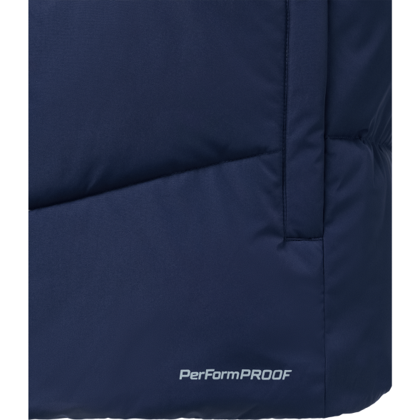 Жилет утепленный c капюшоном JÖGEL ESSENTIAL PerFormPROOF Padded Hooded Vest, темно-синий