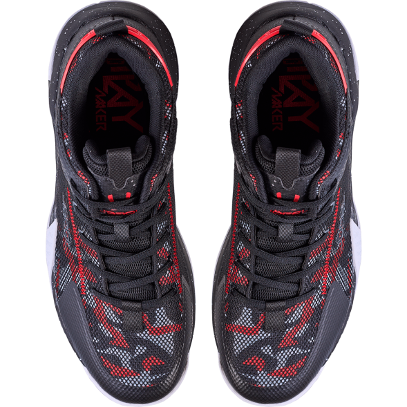 Кроссовки баскетбольные JÖGEL Playmaker, Black/red