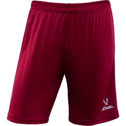 Шорты игровые JÖGEL CAMP Classic Shorts, гранатовый/белый