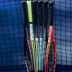 Ракетка б/т HEAD MX Attitude Comp Gr1, 231325, для любителей, композит,со струнами, синий