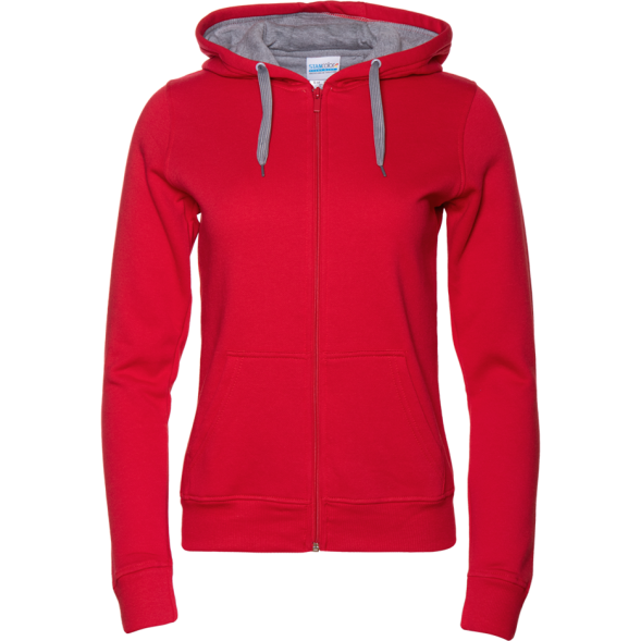 Толстовка женская STAN с капюшоном на молнии футер с начёсом 280, 17W