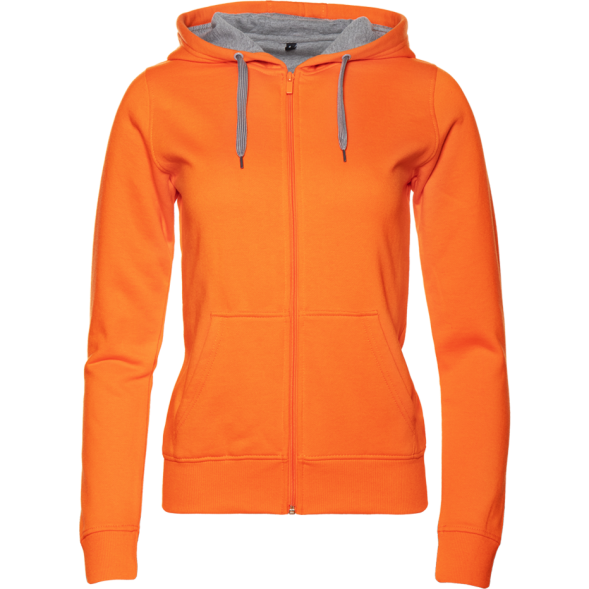 Толстовка женская STAN с капюшоном на молнии футер с начёсом 280, 17W