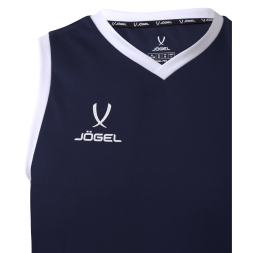Майка баскетбольная JÖGEL CAMP Basic, темно-синий, детский