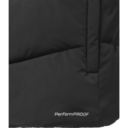 Жилет утепленный c капюшоном JÖGEL ESSENTIAL PerFormPROOF Padded Hooded Vest, черный