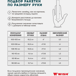 Ракетка для большого тенниса WISH AlumTec JR 2506 23&#039;&#039;, синий