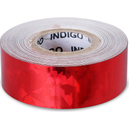 Обмотка для гимнастического обруча INDIGO Ice IN379-SIL, 20мм*14м, серебристый