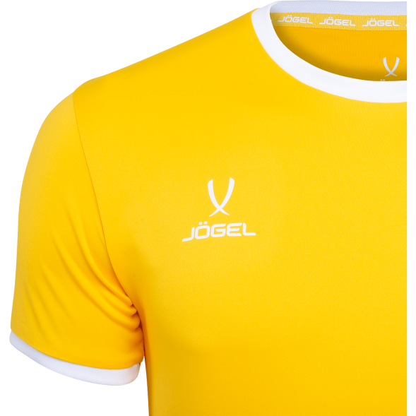 Футболка футбольная JÖGEL CAMP Origin, желтый/белый