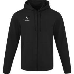 Худи на молнии JÖGEL ESSENTIAL Cotton FZ Hoodie, черный, детский