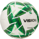 Мяч футзал. VISION MISSION, FS325114 р.4, 32 п. PU, 4 подкл.сл, гибрид.,бело-зелен
