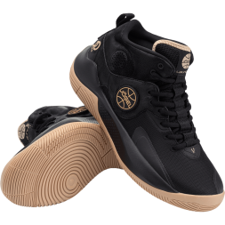 Кроссовки баскетбольные JÖGEL Launch MID, Black/gold