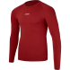 Футболка компрессионная с длинным рукавом JÖGEL CAMP PerFormDRY Baselayer LS Tee, гранатовый