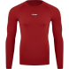 Футболка компрессионная с длинным рукавом JÖGEL CAMP PerFormDRY Baselayer LS Tee, гранатовый