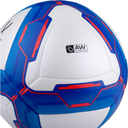 Мяч футбольный JÖGEL Primero №4, белый/синий/красный