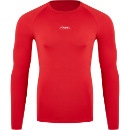 Футболка компрессионная с длинным рукавом JÖGEL CAMP PerFormDRY Baselayer LS Tee, красный