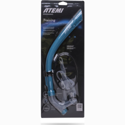 Трубка для плавания Atemi Classic snorkel, цвет: Бирюзовый, TCS1GN