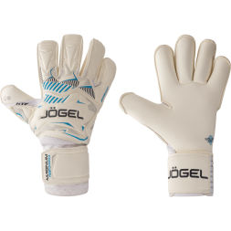 Перчатки вратарские JÖGEL MAGNUM Perfomance EL4 Roll, белый