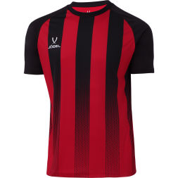Футболка игровая JÖGEL CAMP Striped Jersey, красный/черный