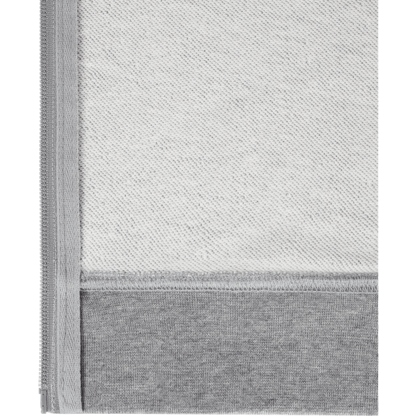 Худи на молнии JÖGEL ESSENTIAL Cotton FZ Hoodie, серый меланж