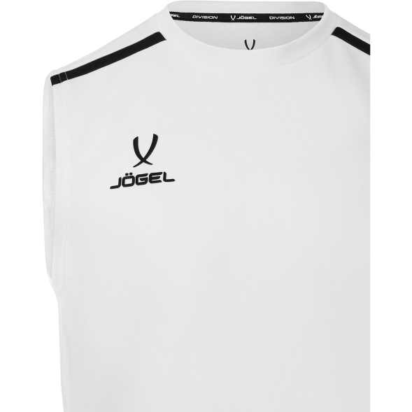 Майка тренировочная JÖGEL DIVISION PerFormDRY Training Sleeveless, белый