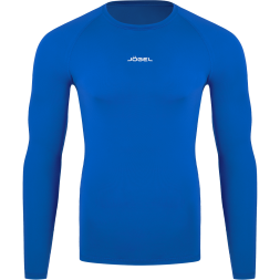 Футболка компрессионная с длинным рукавом JÖGEL CAMP PerFormDRY Baselayer LS Tee, синий