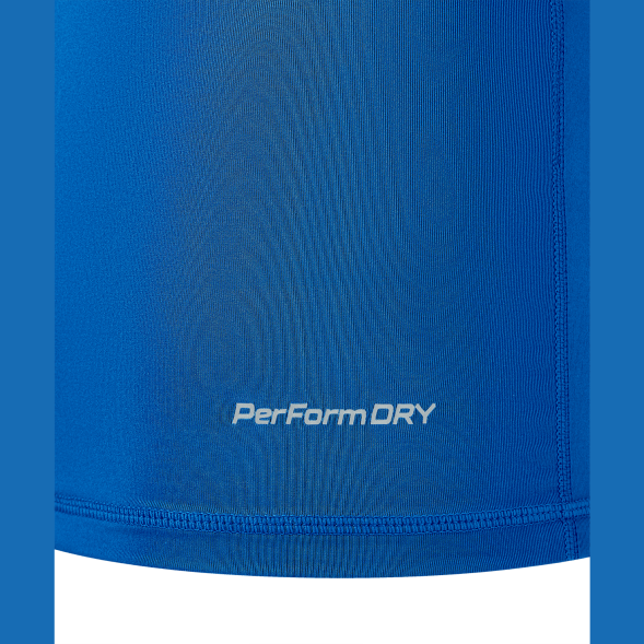 Футболка компрессионная с длинным рукавом JÖGEL CAMP PerFormDRY Baselayer LS Tee, синий