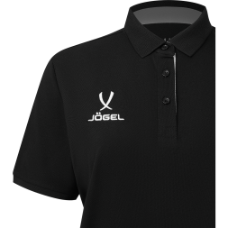 Поло женское JÖGEL PREMIER PerFormDRY CVC Polo W, черный