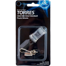 Свисток пластиковый без шарика TORRES SS1026