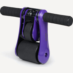 Ролик для пресса складной STARFIT RL-108, черный/фиолетовый