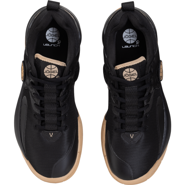 Кроссовки баскетбольные JÖGEL Launch LOW, Black/gold