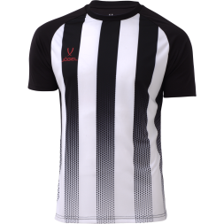 Футболка игровая JÖGEL CAMP Striped Jersey, белый/черный