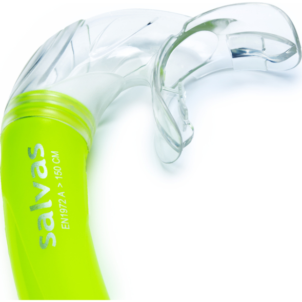 Трубка плавательная SALVAS Flash детский Snorkel DA301C0BBSTS, размер детский