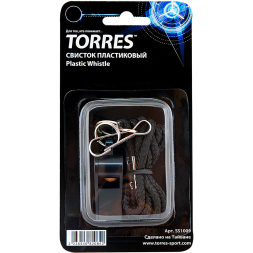 Свисток пластиковый с шариком TORRES SS1009