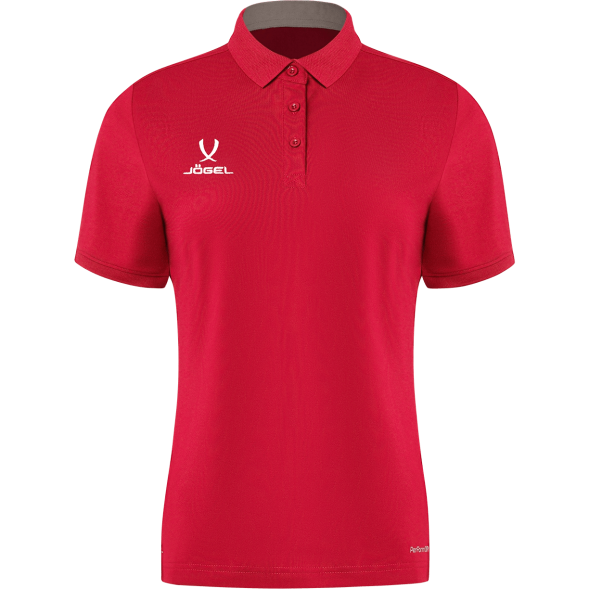 Поло женское JÖGEL PREMIER PerFormDRY CVC Polo W, красный
