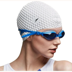 Шапочка для плавания SPEEDO Bubble Cap,8-709290003, белый