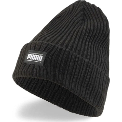Шапка подростковая PUMA Classic Cuff Beanie Jr YOUTH, 02589401, черный