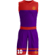 Баскетбольная форма ЭКИПО PLANE Фиолетовый цвет