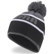 Шапка спортивная PUMA Pom Beanie, 02403901, черно-серый