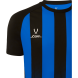 Футболка игровая JÖGEL CAMP Striped Jersey, синий/черный