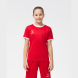 Футболка футбольная JÖGEL CAMP Origin, красный/белый, детский
